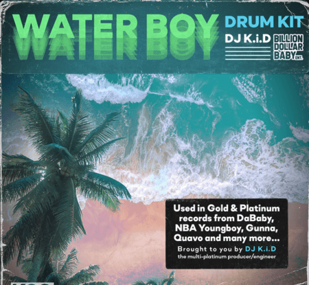 Dj K.i.D Waterboy Drum kit WAV